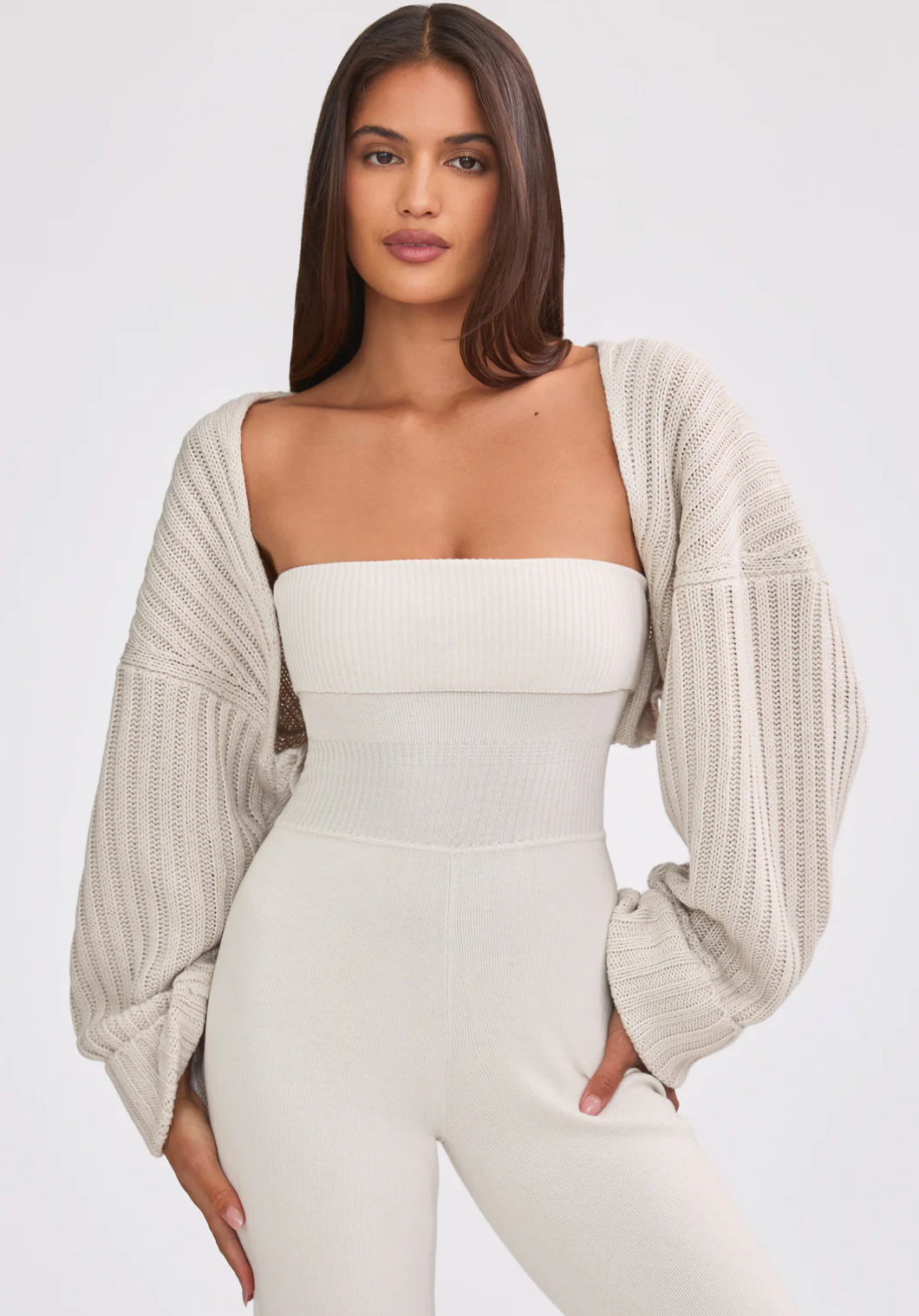 Tatiana Knitted Shrug